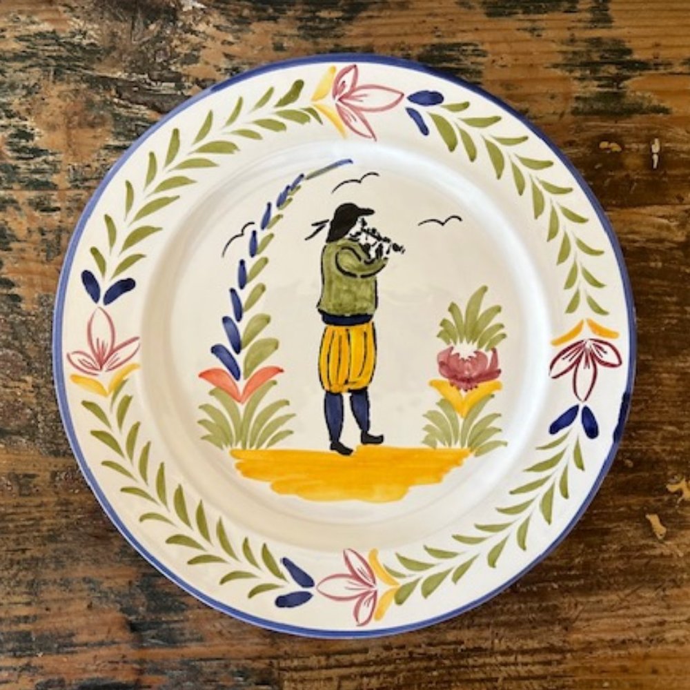 Hand Painted Plate-Portugal